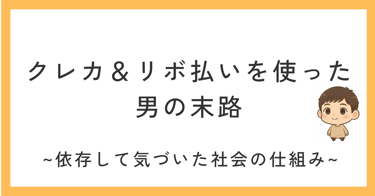 クレカ＆リボ払いを使った男の末路